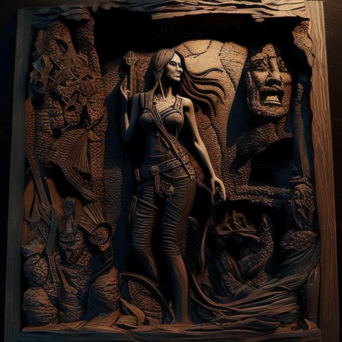 3D модель Гра Tomb Raider Underworld Beneath the Ashes (STL)